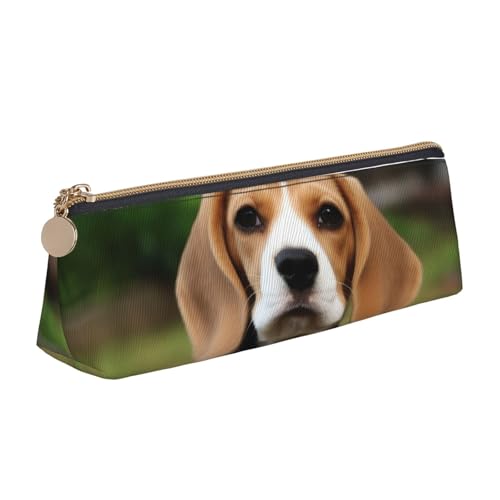 RTSTNMBD Federmäppchen aus Leder mit Reißverschluss – Stylisches Leder Stifthalter Stifteetui für Damen Herren – Leder Federmäppchen Puerto Rico – Strand Stifteetui für Arbeit, Büro & Reisen von RTSTNMBD