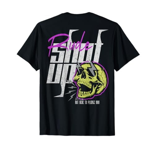 Backprint Streetwear Retro Mode Vintage Fashion Damen Herren T-Shirt von RTUZ / Hip Hop Y2k clothes für Mädchen und Junge