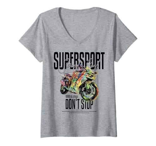 Damen Aesthetic Retro Mode Vintage Fashion Damen Herren Streetwear T-Shirt mit V-Ausschnitt Damen Aesthetic Retro Mode Vintage Fashion Damen Herren Streetwear T-Shirt mit V-Ausschnitt von RTUZ / Hip Hop Y2K clothes für Mädchen und Junge