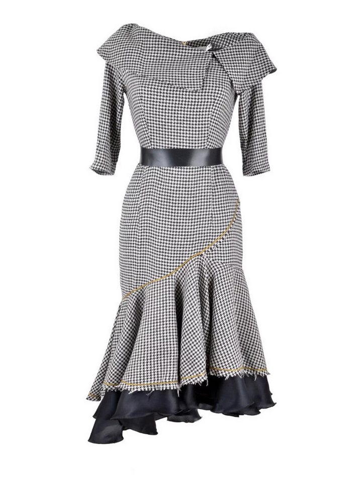 RUA & RUA Cocktailkleid Kleid aus Seide Asymmetrisches Seidenkleid Abendkleid von RUA & RUA