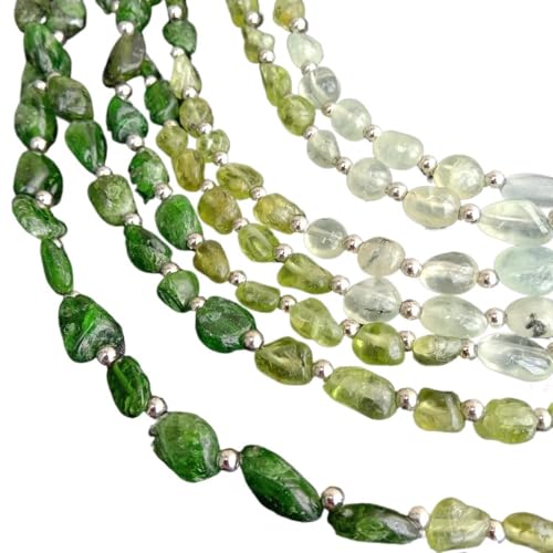 RUAJOGYNVM 7 Stränge natürliche Aquamarin Peridot Diospside Prehnit Freefrom Statement Halskette Vintage-Stil for Frauen RUAJOGYNVM 7 Stränge natürliche Aquamarin Peridot Diospside Prehnit Freefrom Statement Halskette Vintage-Stil for Frauen von RUAJOGYNVM
