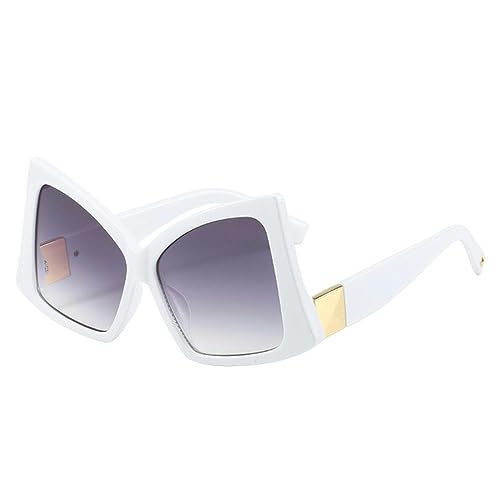 RUBA Oversized Punk Unregelmäßige Sonnenbrille Frauen Männer Trends Punk Gradient Sonnenbrille Weibliche UV400 Brillen von RUBA