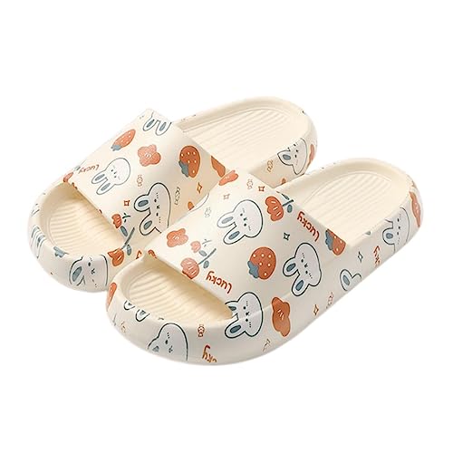 RUDDOG Hausschuhe Damen Massive Bärenruhschuhe Frauen Sommer Flip-Flops Strand Sandalen Dicke Sohle Weiche Bequeme Hausschuhe-5515,36-37(Fit 35-36) von RUDDOG