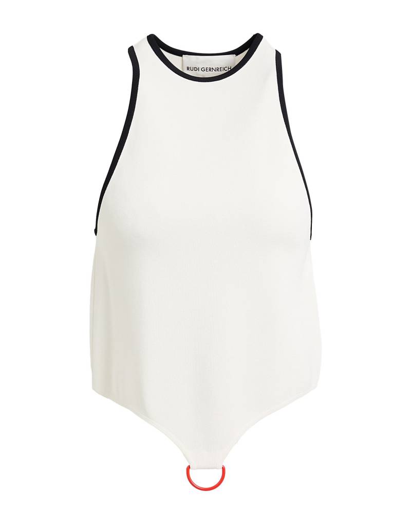 RUDI GERNREICH Bodysuit Damen Weiß RUDI GERNREICH Bodysuit Damen Weiß von RUDI GERNREICH