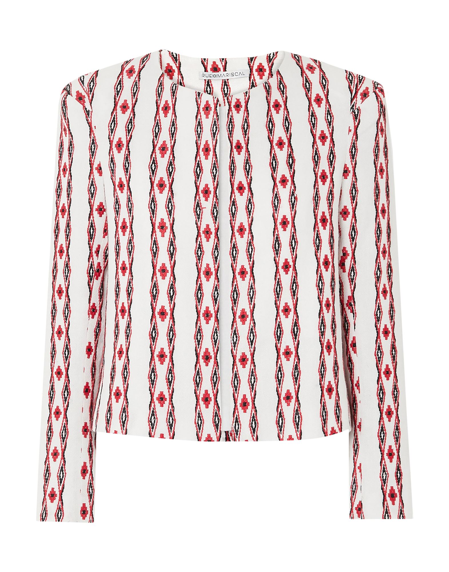 RUE MARISCAL Blazer Damen Weiß RUE MARISCAL Blazer Damen Weiß von RUE MARISCAL