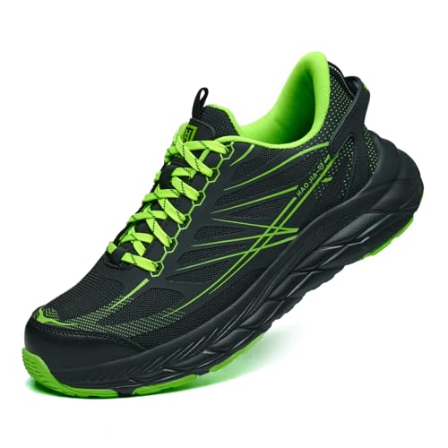 RUGNOR Arbeitsschuhe Herren Sicherheitsschuhe Damen Stahlkappenschuhe Leicht Atmungsaktiv mit Stahlkappe von RUGNOR