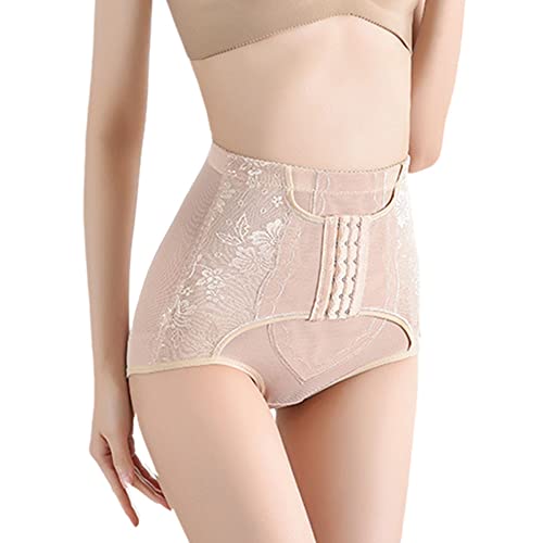 RUGUOA Shapewear Damen Bauchweg Slip Unterhose Shaping Miederhose Figurformende Hohe Taille Body Stark Formend Nahtlos Höschen Skinny Unterwäsche Bauch Weg Pants von RUGUOA