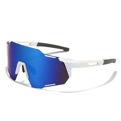 Cycling Sunglasses Men Outdoor Sports Windproof Dustproof Goggles Road Mountain Biking Running Sun Glasses UV400(C11) von RUHTEUO