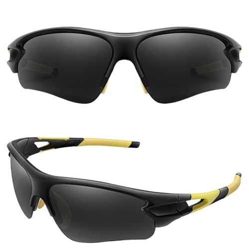 Fashion Women Men Sunglasses Outdoor Sports Fishing Cycling Running Driving Eyewear Goggles Comfortable Nose(WN2) von RUHTEUO