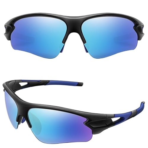 Fashion Women Men Sunglasses Outdoor Sports Fishing Cycling Running Driving Eyewear Goggles Comfortable Nose(WN4) von RUHTEUO