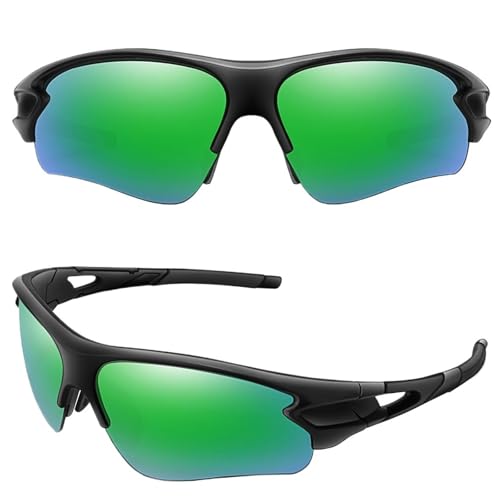 Fashion Women Men Sunglasses Outdoor Sports Fishing Cycling Running Driving Eyewear Goggles Comfortable Nose(WN9) von RUHTEUO