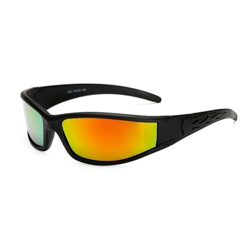 Polarization Sport Bike Glasses UV400 Men Women Cycling Sunglasses Hiking Running Eyewear Windproof(12-KP1021-C2) von RUHTEUO
