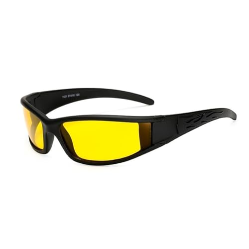 Polarization Sport Bike Glasses UV400 Men Women Cycling Sunglasses Hiking Running Eyewear Windproof(12-KP1021-C5) von RUHTEUO