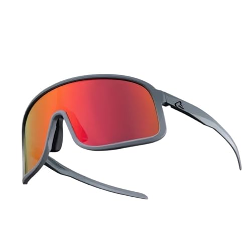 RUHTEUO Cycling Glasses Outdoor Bike Sunglasses UV400 Eyewear Sports Eye Protection Windproof Riding Big Frame Glasse(SP350-03) von RUHTEUO