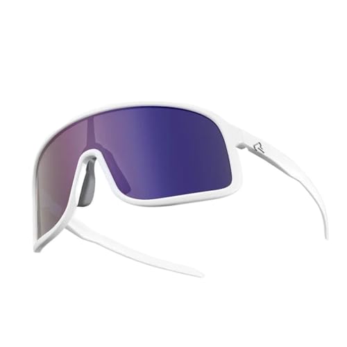 RUHTEUO Cycling Glasses Outdoor Bike Sunglasses UV400 Eyewear Sports Eye Protection Windproof Riding Big Frame Glasse(SP350-10) von RUHTEUO
