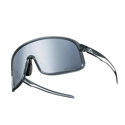 RUHTEUO Cycling Glasses Outdoor Bike Sunglasses UV400 Eyewear Sports Eye Protection Windproof Riding Big Frame Glasse(SP350-5) von RUHTEUO