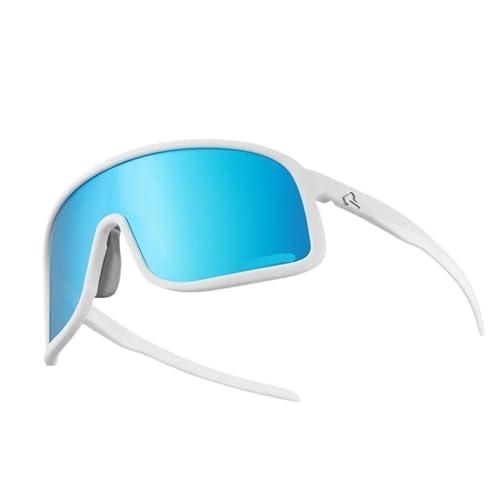RUHTEUO Cycling Glasses Outdoor Bike Sunglasses UV400 Eyewear Sports Eye Protection Windproof Riding Big Frame Glasse(SP350-7) von RUHTEUO