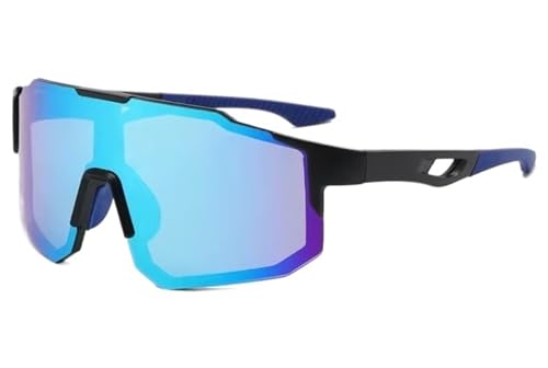 RUHTEUO Cycling Sunglasses for Men and Women Multi-colored Lenses Goggles Road Riding Windproof Eyewear Outdoor Sports Glasses(SET02) von RUHTEUO