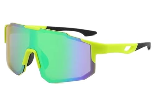 RUHTEUO Cycling Sunglasses for Men and Women Multi-colored Lenses Goggles Road Riding Windproof Eyewear Outdoor Sports Glasses(SET06) von RUHTEUO