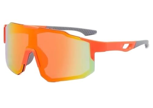 RUHTEUO Cycling Sunglasses for Men and Women Multi-colored Lenses Goggles Road Riding Windproof Eyewear Outdoor Sports Glasses(SET10) von RUHTEUO