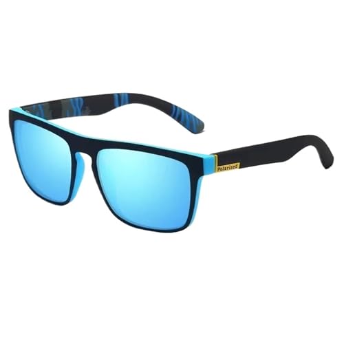 RUHTEUO Cycling sunglasses Driving Fishing UV400 Eyewear Classic Square Sport Sun Glasses For Men Women Equipment(C4) von RUHTEUO