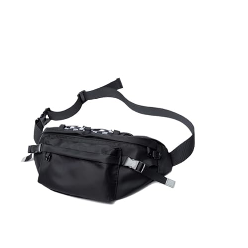 RUHTEUO Mesh Design Männer Brusttasche 9,7 Zoll wasserdicht atmungsaktiv mehrschichtige Oxford Sport Radfahren kurze Reise Taille Tasche von RUHTEUO