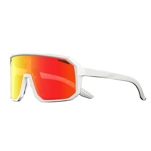 RUHTEUO Photochromic Sports Men UV400 Cycling Glasses Bike Sunglasses Outdoor Eyewear Bicycle Women Riding Hiking Goggles(DZ-S62-B-05) von RUHTEUO