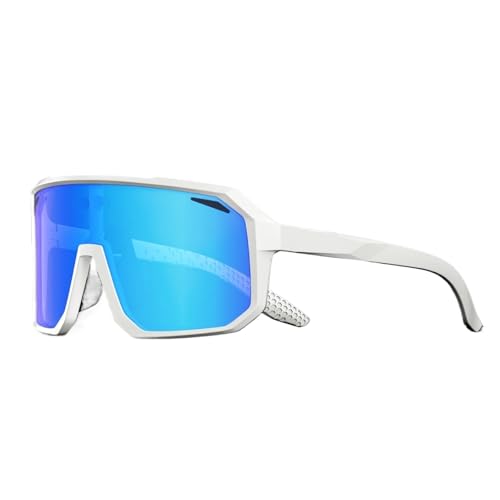 RUHTEUO Photochromic Sports Men UV400 Cycling Glasses Bike Sunglasses Outdoor Eyewear Bicycle Women Riding Hiking Goggles(DZ-S62-B-06) von RUHTEUO