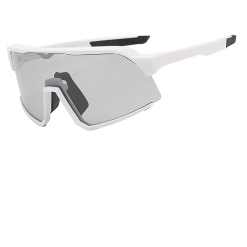 RUHTEUO Photochromic Sports Sunglasses Men Women Glasses UV400 Eyewear Runing Fishing Cycling Road Bicycle Goggles(BS5) von RUHTEUO