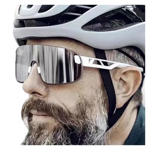 RUHTEUO Riding Cycling Sunglasses Men‘s Women Bicycle Glasses UV400 Fishing Protection Eyewear Photochromic Bike Goggles(C5) von RUHTEUO