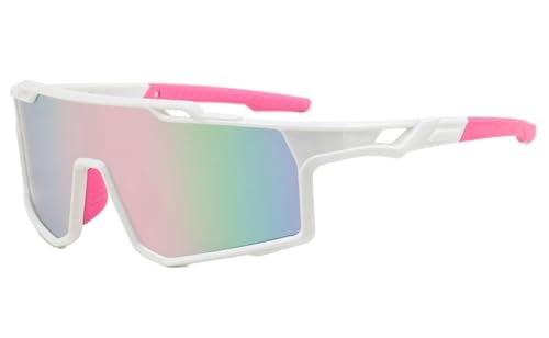 RUHTEUO Sports Men Sunglasses Road Bicycle Glasses Mountain Cycling Riding Protection Goggles Eyewear Bike Sun(SET01) von RUHTEUO