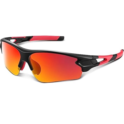 RUHTEUO Sports Men Sunglasses Road Bicycle Glasses Mountain Cycling Riding Protection Goggles Windproof Fishing(N2) von RUHTEUO