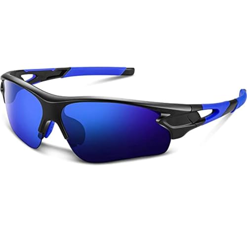 RUHTEUO Sports Men Sunglasses Road Bicycle Glasses Mountain Cycling Riding Protection Goggles Windproof Fishing(N4) von RUHTEUO