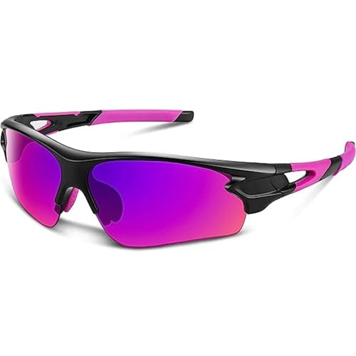 RUHTEUO Sports Men Sunglasses Road Bicycle Glasses Mountain Cycling Riding Protection Goggles Windproof Fishing(N8) von RUHTEUO