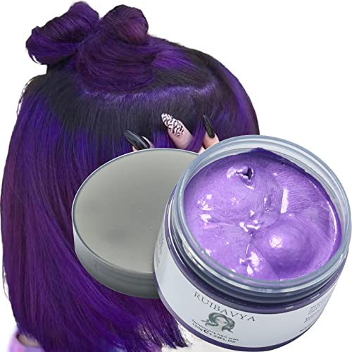 Natürliches Haarfarben Wachs Temporäres Haarfärbewachs für Partys Halloween Cosplay Instant Haarfärbemittel Haarstyling von RUIBAVYA