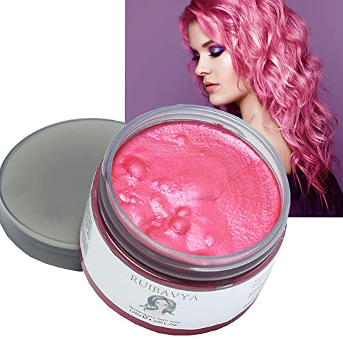 Natürliches Haarfarben Wachs Temporäres Haarfärbewachs für Partys Halloween Cosplay Instant Haarfärbemittel Haarstyling von RUIBAVYA