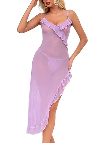 RUIBAVYA Bodystocking Nachthemden für Damen Sexy Dessous ReizwäSche Spitzen Kleider Set Sexy Outfit RUIBAVYA Bodystocking Nachthemden für Damen Sexy Dessous ReizwäSche Spitzen Kleider Set Sexy Outfit von RUIBAVYA
