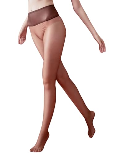RUIBAVYA Strumpfhosen Damen Transparent Mattes 360°Nahtlose Feinstrumpfhose UltradüNne Strumpfhose von RUIBAVYA