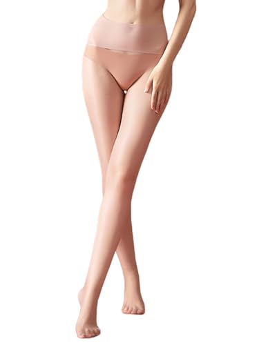 RUIBAVYA Strumpfhosen Damen Transparent Mattes 360°Nahtlose Feinstrumpfhose UltradüNne Strumpfhose von RUIBAVYA