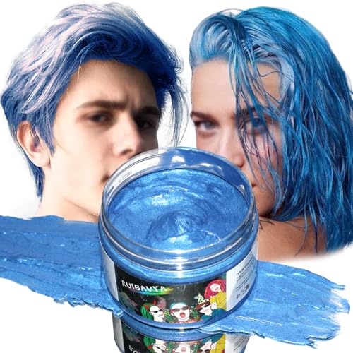 Temporäre Haarfarbe Wachs Natürliches Haarfärbewachs Auswaschbare DIY Haarfärbemittel Wachs für Halloween Weihnachtstag Partys Cosplay Temporäre Haarfarbe Wachs Natürliches Haarfärbewachs Auswaschbare DIY Haarfärbemittel Wachs für Halloween Weihnachtstag Partys Cosplay von RUIBAVYA
