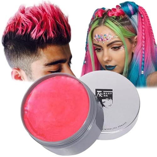Temporäre Haarfarbe Wachs Natürliches Haarfärbewachs Auswaschbare Haarfarbe Wachs DIY Haarfärbemittel für Halloween Weihnachtstag Partys Cosplay Temporäre Haarfarbe Wachs Natürliches Haarfärbewachs Auswaschbare Haarfarbe Wachs DIY Haarfärbemittel für Halloween Weihnachtstag Partys Cosplay von RUIBAVYA