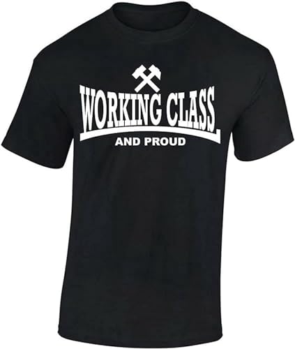 Men's Working Class T Shirt Skinhead Oi Punk Streetpunk Skin Head 1969 Black L von RUIBEITAO