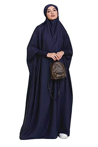 Frauen Kleid muslimisches Gebet Abaya islamische Robe Maxi afrikanischer Kaftan Türkei Islam Dubai Türkei Kleid in voller Länge mit Hijab von RUIG