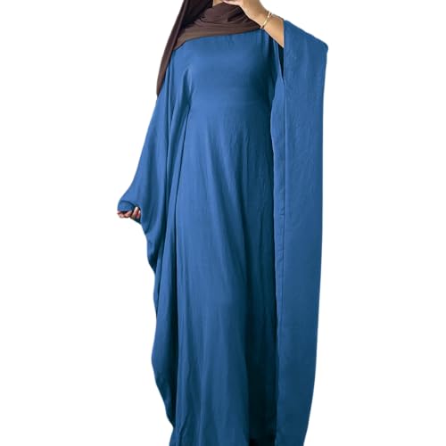 Frauen Muslim Robe Weiche Krepp Schmetterling Batwing Abaya Dubai Luxus Islam Muslim Kaftan Bescheidenes Kleid von RUIG