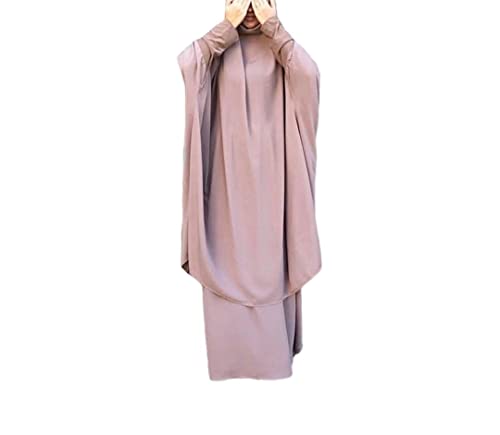 Frauen muslimisches Kleid mit Kapuze Hijab Gebetskleidung Abaya islamische Robe Maxi afrikanischer Kaftan Islam Dubai Türkei Kleidung von RUIG