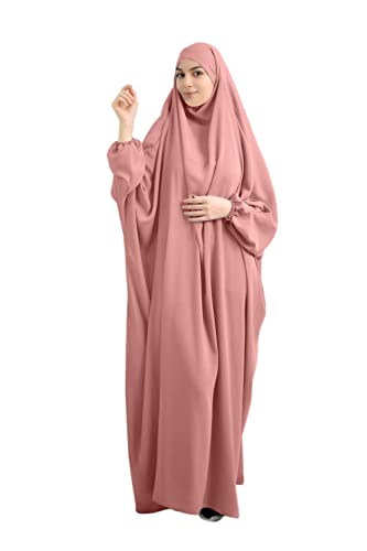 Muslim Dresses Damen Islam Abaya Kleidung Frauen Dubai Gebet Islamische Robe afrikanischer Kaftan Türkei Kleid in voller Länge mit Hijab von RUIG