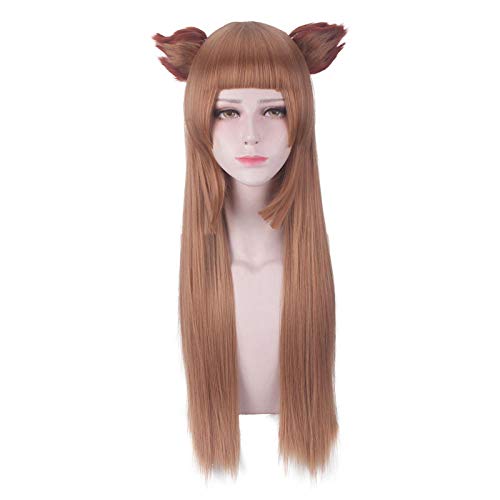 Aneko Yusagi Raphtalia Anime Cosplay Wig Bangs Synthetic Hair Halloween Costume Party Play Wigs For Women von RUIRUICOS