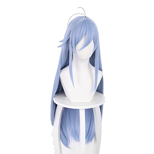 Anime 86 Eighty Six Vladilena Milize Cosplay Wig Long Light Blue Hair Heat Resistant Fiber Hair + Wig Cap Halloween Girls von RUIRUICOS