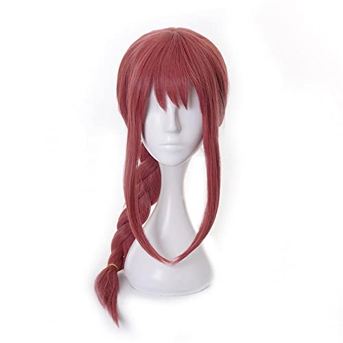 Anime Chainsaw Man Makima Cosplay Wig Synthetic Hair Halloween Costume Party Wigs For Women von RUIRUICOS