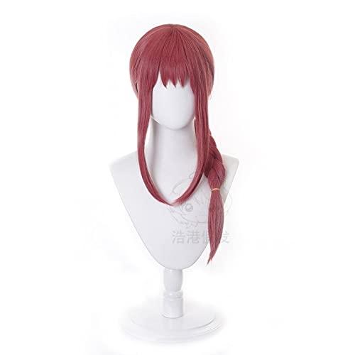 Anime Chainsaw Man Wig Makima Long Rose Red Hair Cosplay Wig Role Play Halloween Hair Synthetic von RUIRUICOS